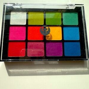 Viseart pigmented eyeshadow palette. This is a brand used by makeup artists